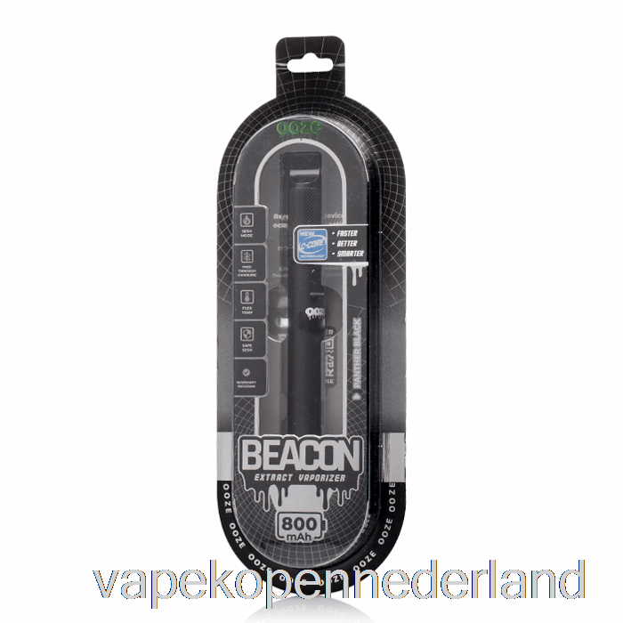 Vape Nederland Ooze Beacon Extract Vaporizer Panter Zwart